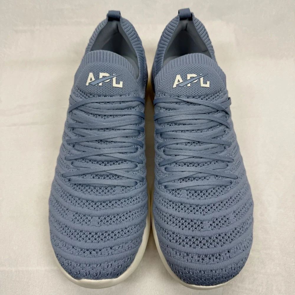 APL Techloom Wave Knit Running Shoes Lightweight Athletic Forged‎ Blue 10.5